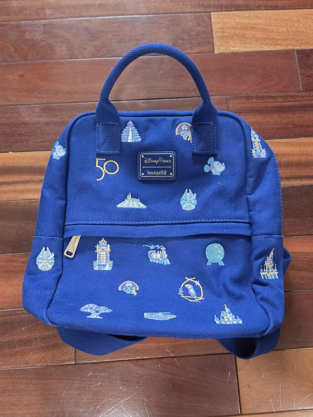Disney Parks X Loungefly Disney 50th Anniversary Mini Backpack